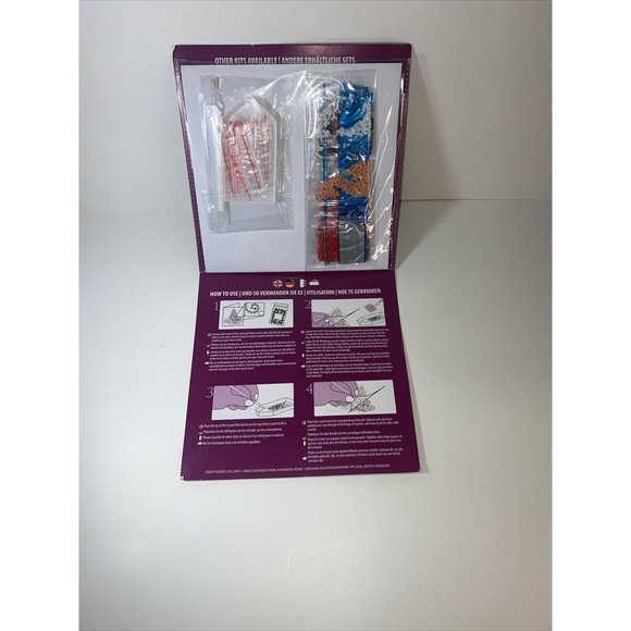 Flamingos Crystal Art Card Kit Craft Buddy New- diamond painting craft - Picture 2 of 6